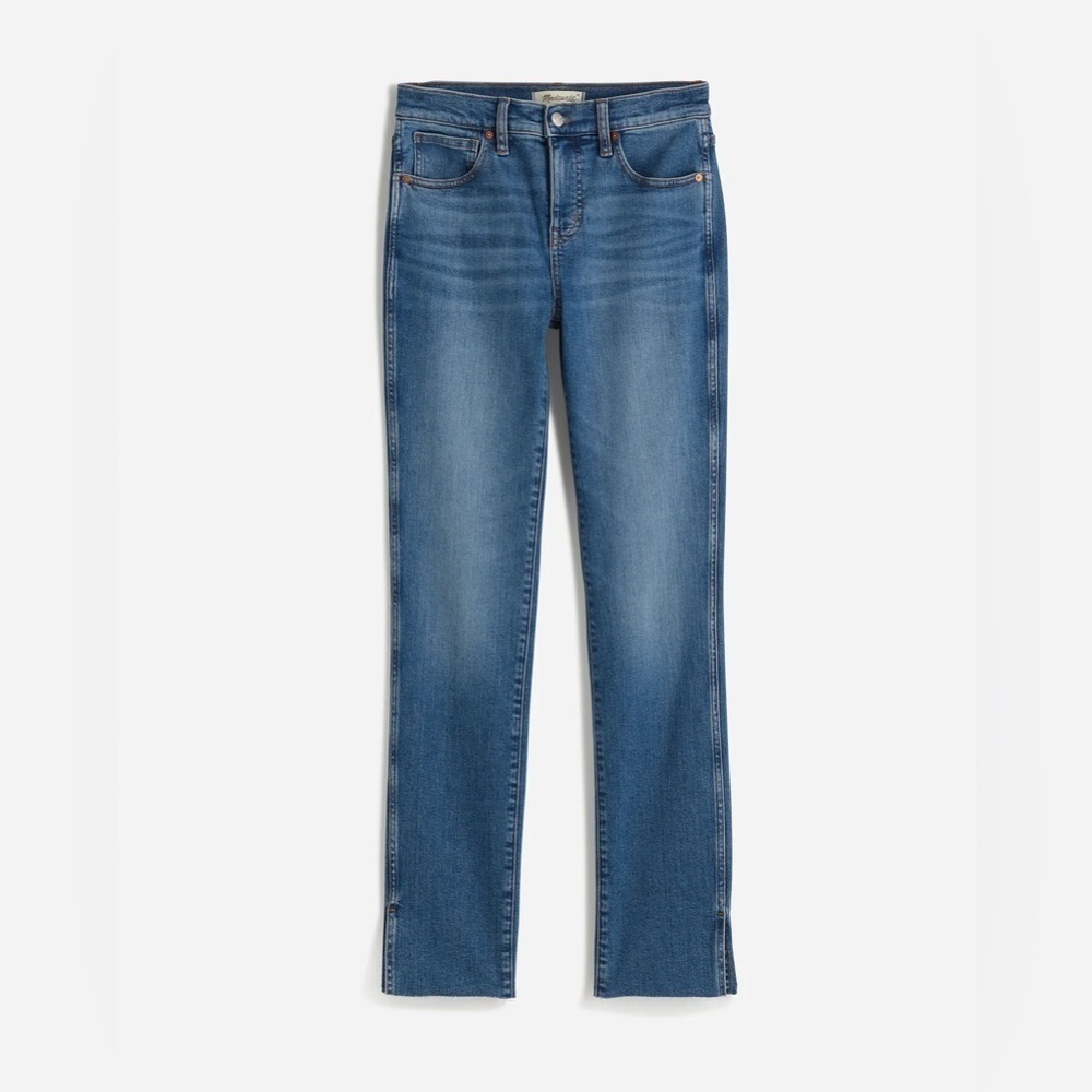 Madewell Stovepipe Jeans in Harsdale Wash Slim Stretch High Rise Denim 27